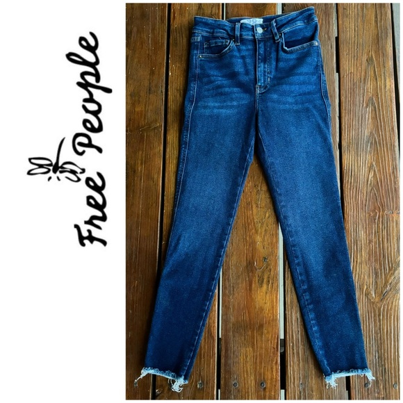 Free People Denim - Free People "We the Free" Skinny Ankle Jeans 28